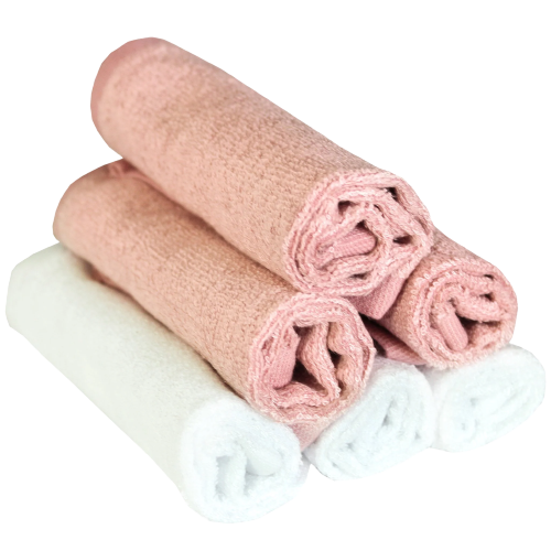 Copper Pearl Ultra Soft Wash Cloths (Set of 6) | Darling