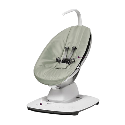 4moms MamaRoo Multi-Motion Baby Swing, Bluetooth Enabled with 5 Unique Motions, Sage