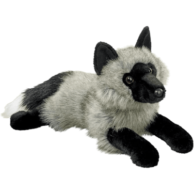 Douglas Sterling Silver Fox Plush Stuffed Animal