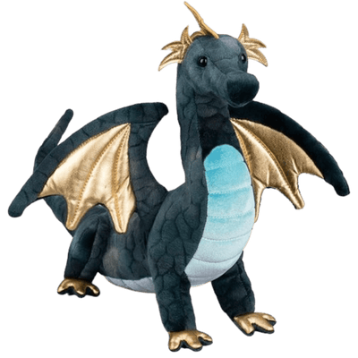Douglas Aragon Navy Dragon Plush Stuffed Animal