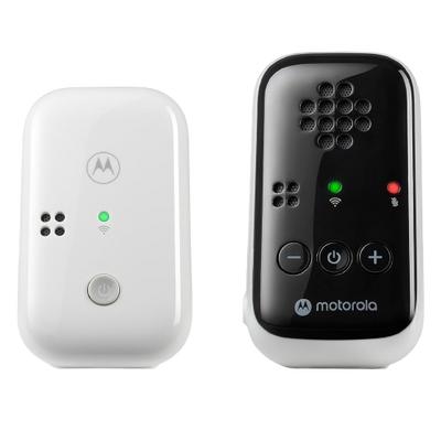 Motorola PIP10 Audio Baby Monitor - 1000ft Range, Secure & Private Connection, High-Sensitivity Mic, Volume Control, Alert Detection Light, Portable Parent Unit (Outlet or AAA Battery - NOT Included)