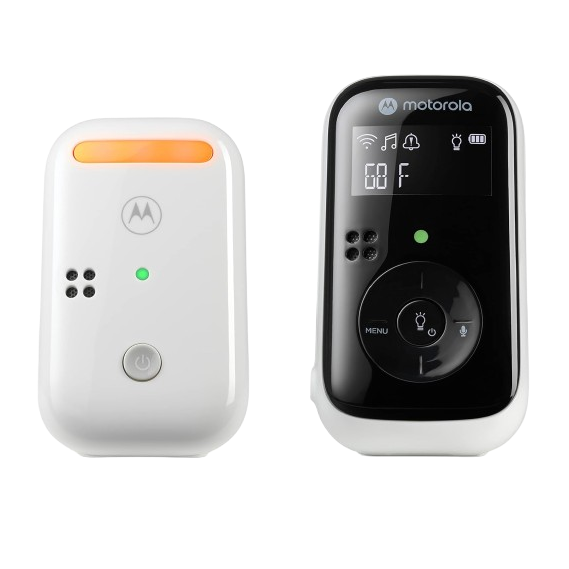 Motorola PIP11 Audio Baby Monitor - Night Light, LCD Screen, 1000ft Range, Secure Connection, Two-Way Talk, Room Temp, Lullabies, Portable Parent Unit (Outlet or AAA Rechargeable Batteries Included)