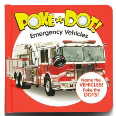 Melissa & Doug Poke-A-Dot Emergency Vehicles