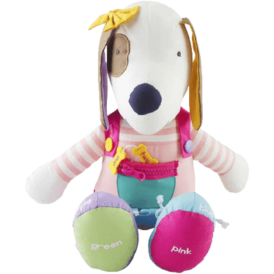 Mud Pie Pink Puppy Learning Pal