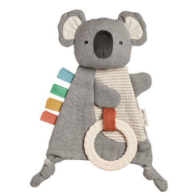 Bitzy Crinkle Koala Sensory Toy With Teether