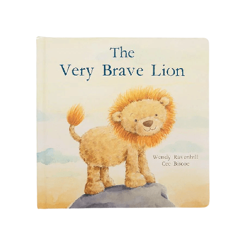 Jellycat The Very Brave Lion Book