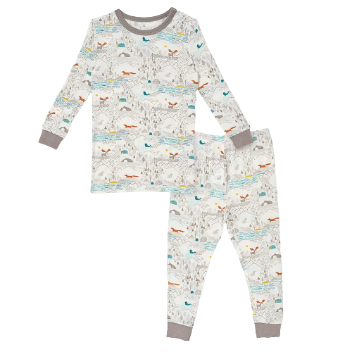 magnetic me- big sky modal magnetic toddler and kids pajama set