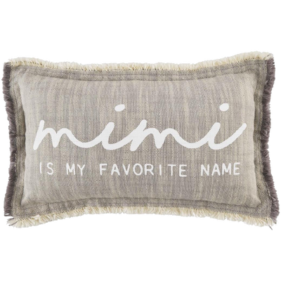 Mud Pie Mimi Life Small Pillow