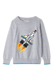 Hatley Rocket Ship Sweater