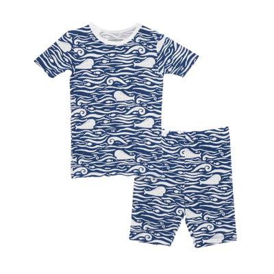 Magnectic Me - Whale Hello There Modal 2pc Toddler PJ's